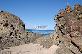 海洋,海,巖