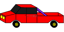 玩具,皮卡車,車