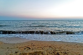海,海灘,波