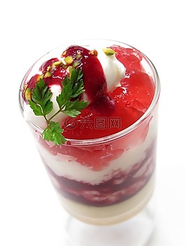 蛋糕,玻璃,食品