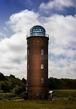 燈塔,爾根,rügen 島
