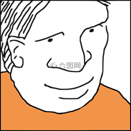 快樂,男子,臉