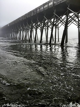 碼頭,海洋,海