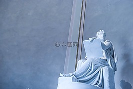 雕塑,罗马,坐