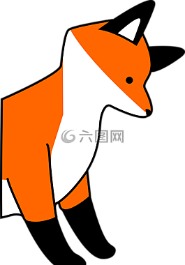 福克斯,年輕,動物