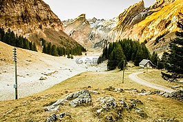 seealpsee,瑞士,湖