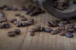 咖啡,咖啡豆,烤