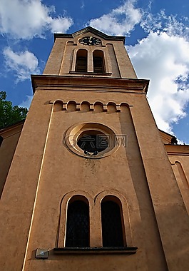 塔,chvalsky 城堡,布拉格