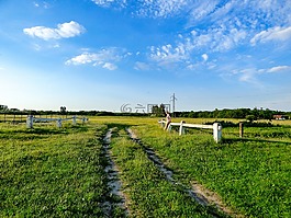 字段,路,橋