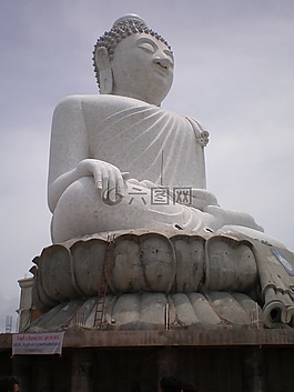 佛,雕像,buddah