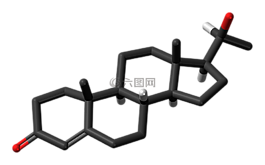 dihydroprogesterone,分子,類固醇