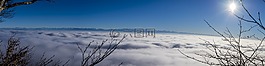 高山,太陽,瑞士