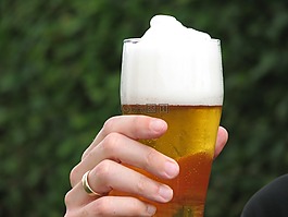 hefeweizen,啤酒,手