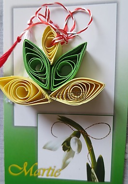 martisor,3月1日,雪花蓮