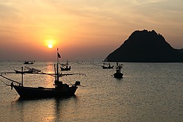 日出,和平,寧靜