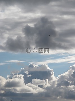 云,天空,藍(lán)色