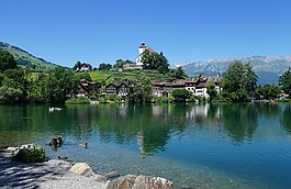 本書,湖,werdenbergersee