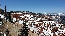 布萊斯峽谷,自然,雪
