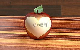 蘋果,心臟,水果