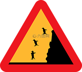 企鵝,下降,跳躍