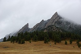 山,朦朧,科羅拉多州