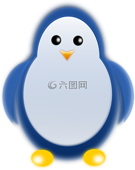 企鵝,可愛的,抽象
