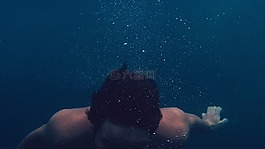 跳水,水,淹沒