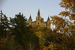 hohenzollern 城堡,城堡,施瓦本白蛋白