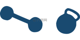 啞鈴,側(cè)影,重量