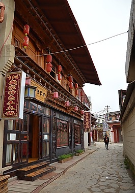 小鎮(zhèn),早晨,西藏