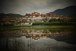 寺廟,云南,藏族