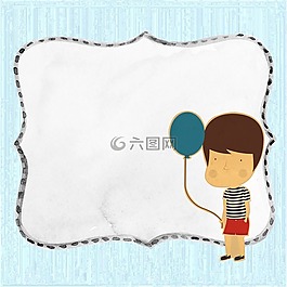 藍色,男孩,生日