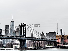 纽约,布鲁克林大桥,纽约城