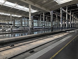 火車,站,馬德里