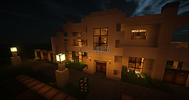 minecraft,結(jié)構(gòu),現(xiàn)代住宅