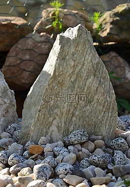 石,織物,灰色