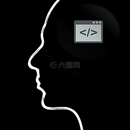 編碼,編程,腦