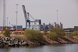 海港,起重機,公寓