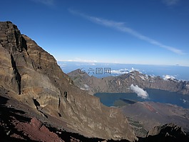 瑞嘉尼,segara酒店安卡湖,火山口湖