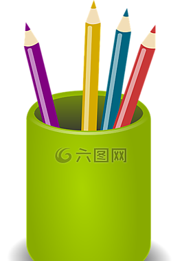 鋼筆,鉛筆,蠟筆