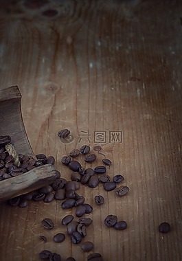 咖啡,咖啡豆,烤