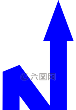 箭頭,地圖,北
