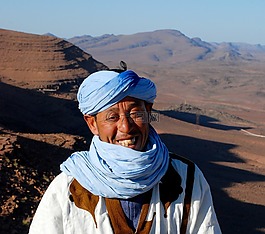 肖像,摩洛哥,男子