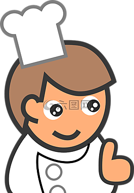 廚師,食品,男子
