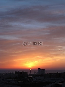 大加那利島,黎明,地平線