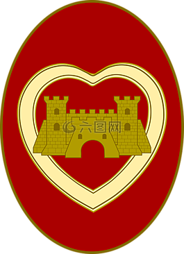 心,堡壘,城堡