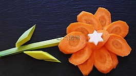 胡蘿卜,韭菜,健康