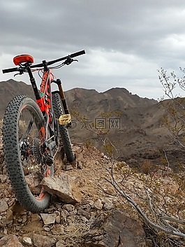騎自行車,山地自行車,自然