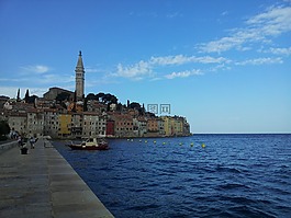 克羅地亞,海,羅維尼