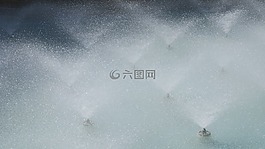 噴頭,水,公園